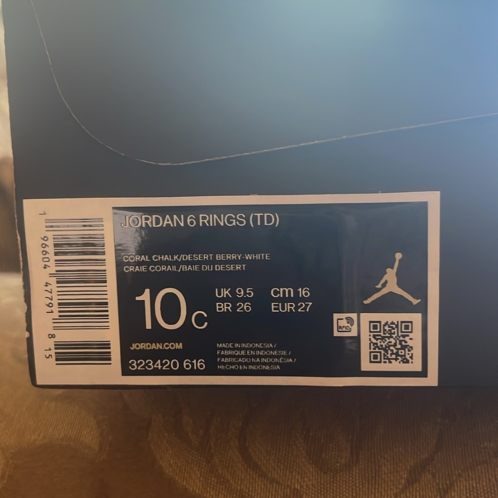 Kids Jordan 6 Rings - Picture 4 of 4